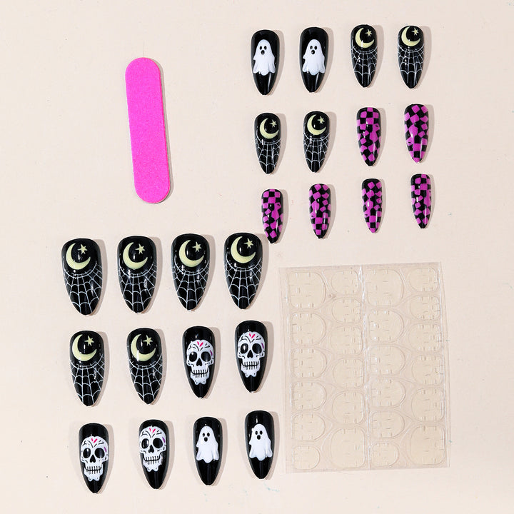 Halloween Themed Acrylic Nail Art Set Kalsten