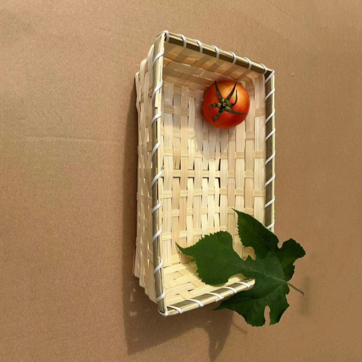 Rectangular Woven Serving Tray Kalsten