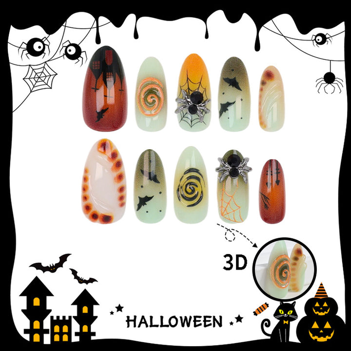 Halloween Artificial Nail Set Kalsten