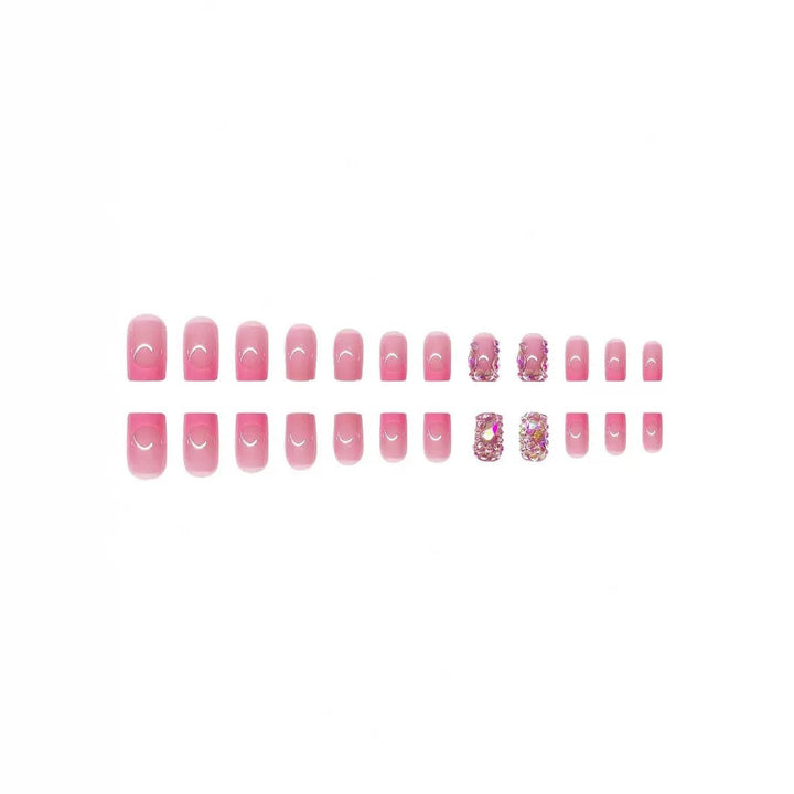 Decorative Nail Art Set with Rhinestone Accents Kalsten