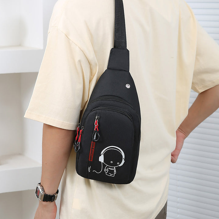 Trendy Street Style Sling Backpack Kalsten