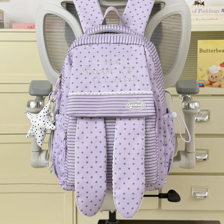 Cute Bunny Ear Patterned Backpack Kalsten