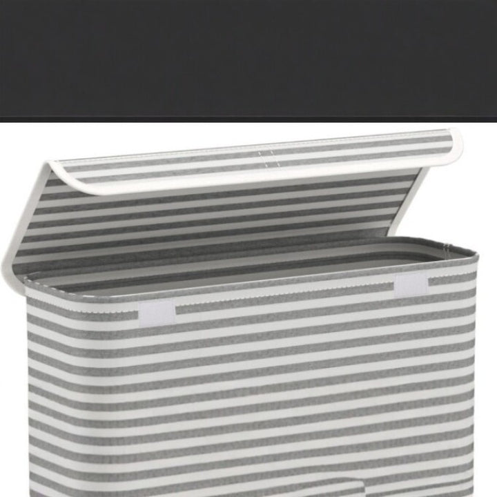 Multifunctional laundry storage box with bamboo lid Kalsten