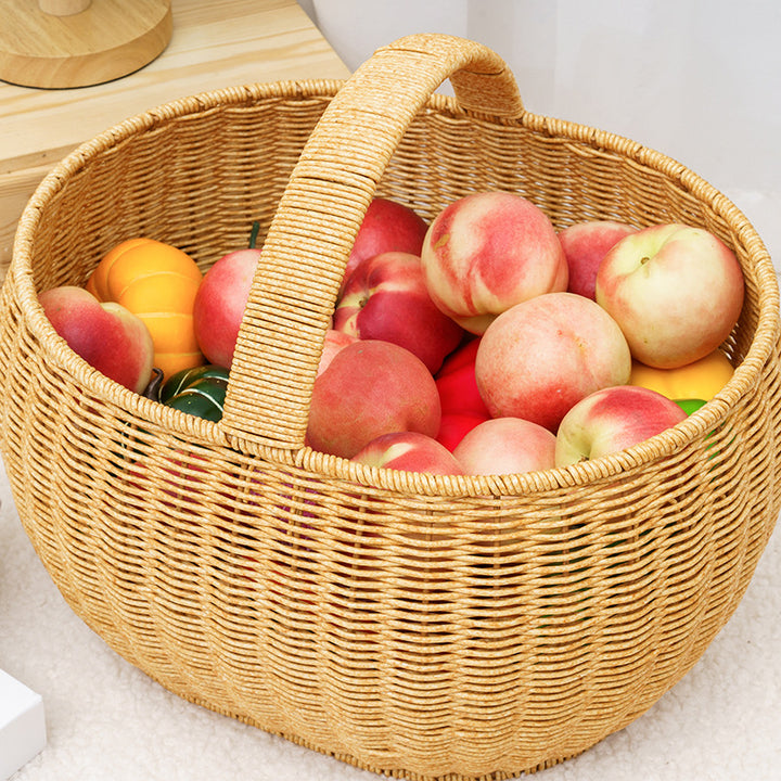 Handcrafted Woven Storage Basket Kalsten
