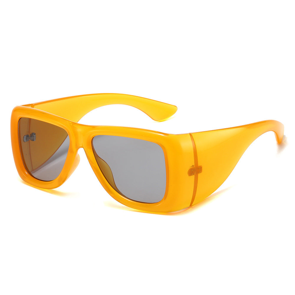 Oversized Fashion-Driven Shield Sunglasses Kalsten