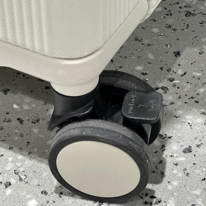 Elegant Hard-Shell Rolling Travel Case