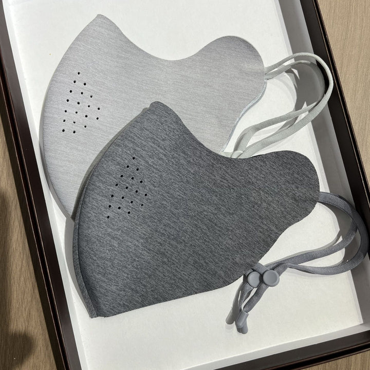Contoured Breathable Fabric Face Mask with Adjustable Ear Cords Kalsten