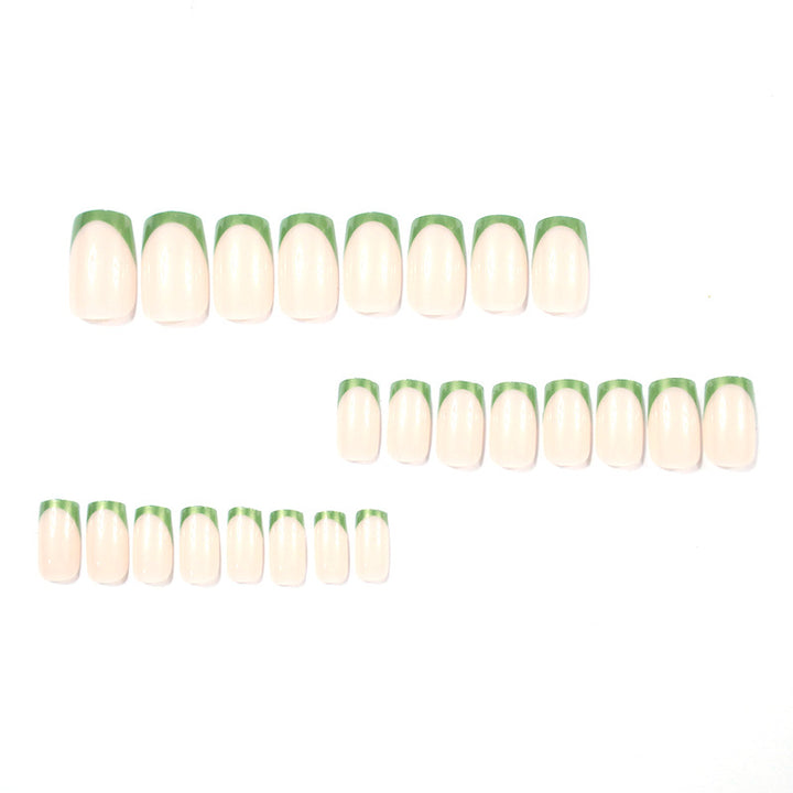 Acrylic Nail Enhancements with Elegant French Tips Kalsten