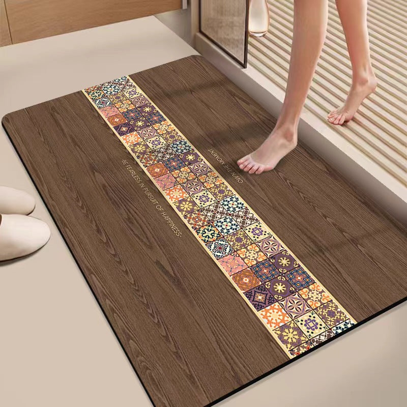 Decorative Memory Foam Bath Mat Kalsten