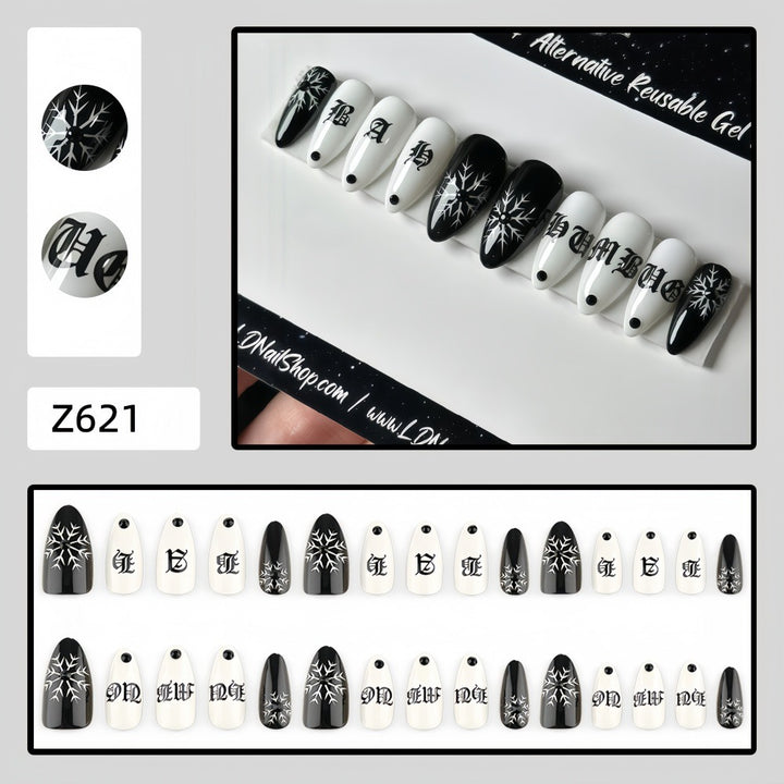 Artificial Nails in Modern Tribal Design Kalsten