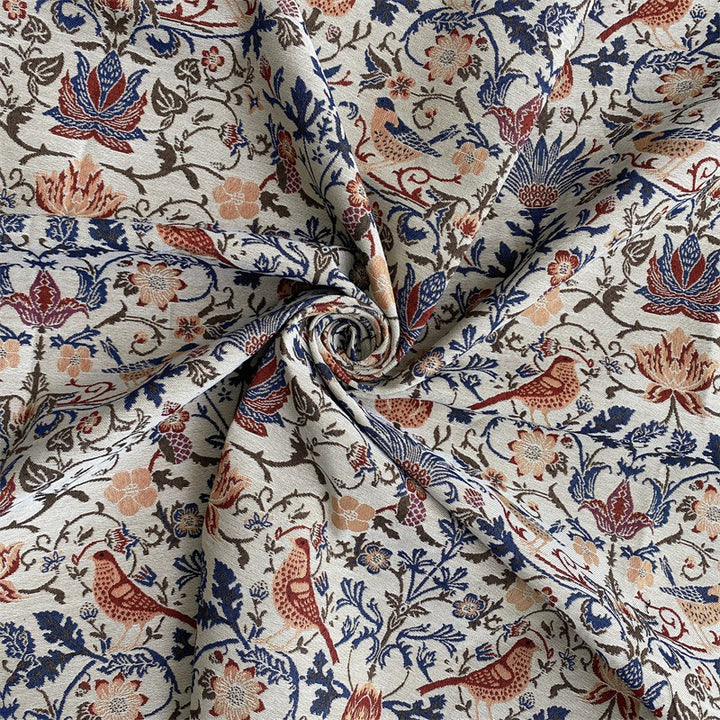 Decorative Floral Tapestry Blanket