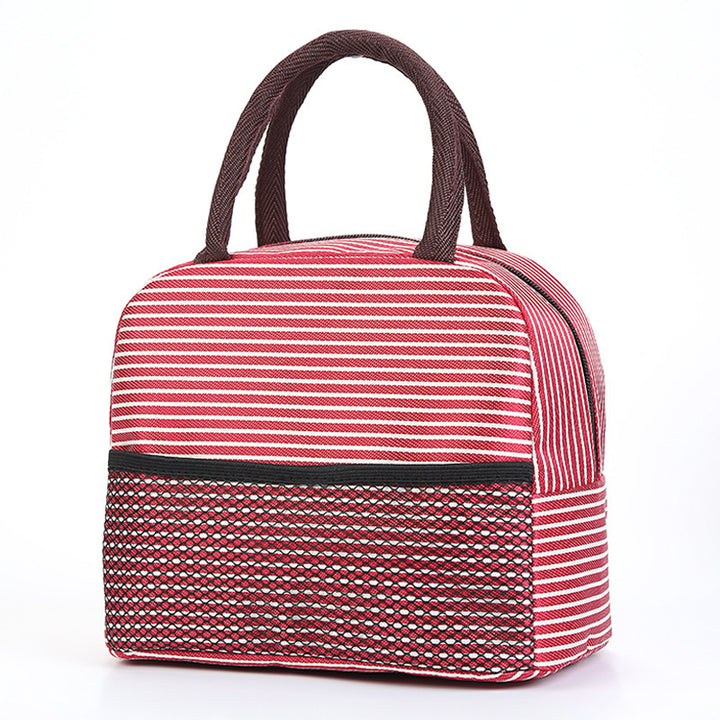 Insulated Striped Lunch Bag Kalsten