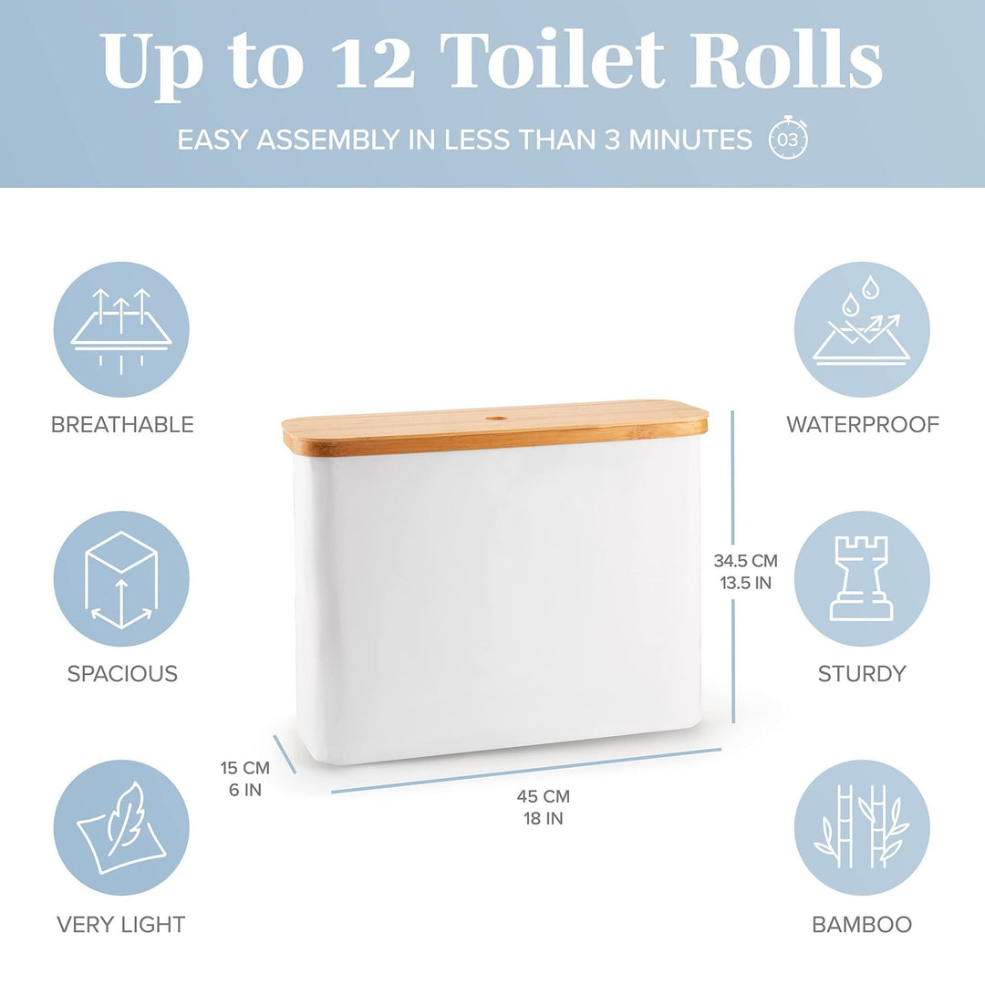 High-quality toilet paper organizer Kalsten