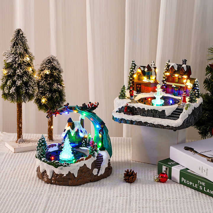 Christmas Village with Lighting Kalsten