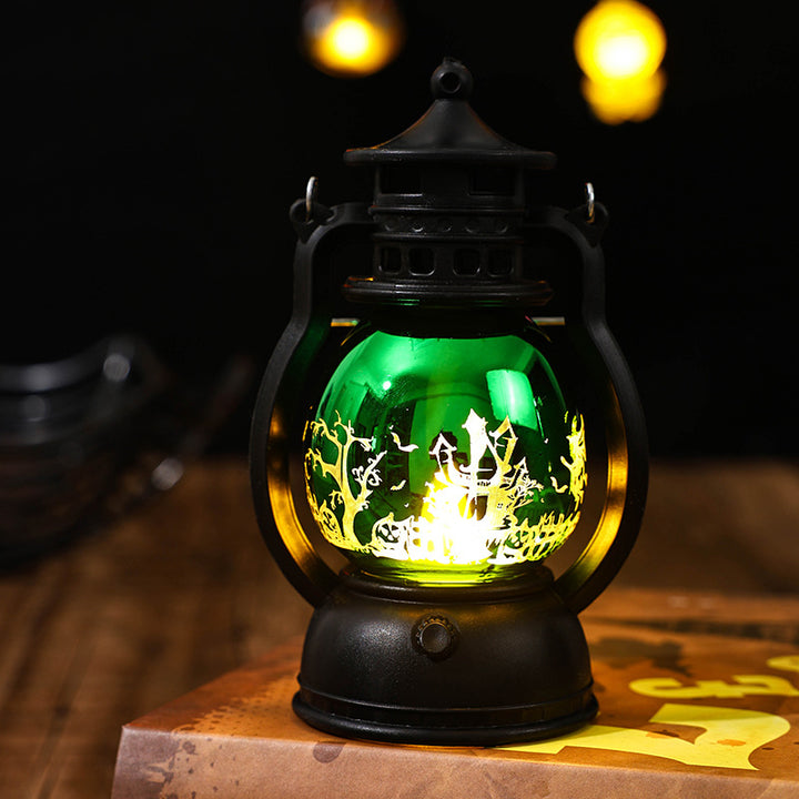 Nostalgic Lantern with Christmas Scenes Kalsten