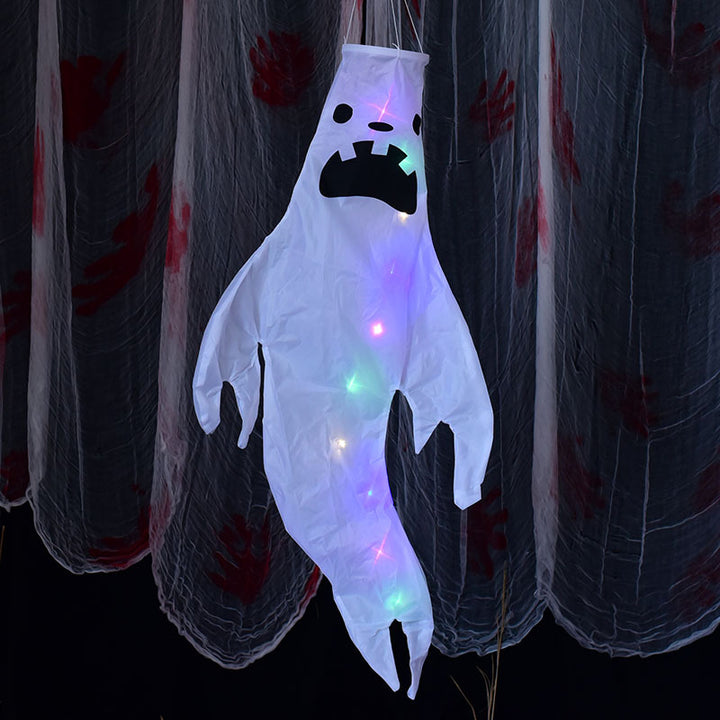 Illuminated Hanging Ghost Decoration Kalsten