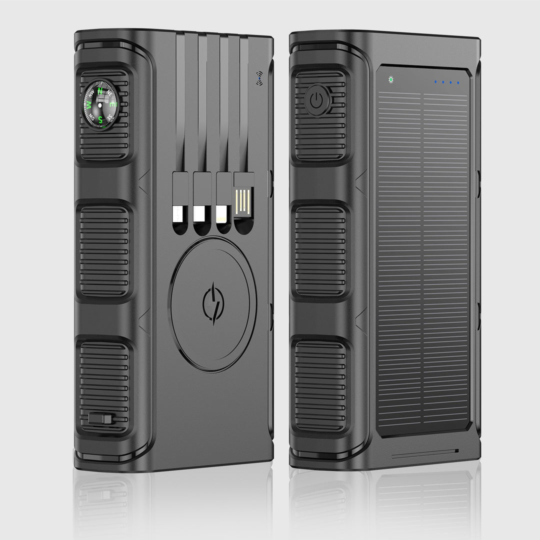 Multifunctional Solar Powerbank with Integrated Compass and Fast Charging Function Kalsten