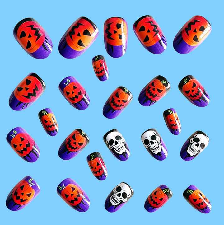 Halloween Nail Art Artificial Nails Kalsten