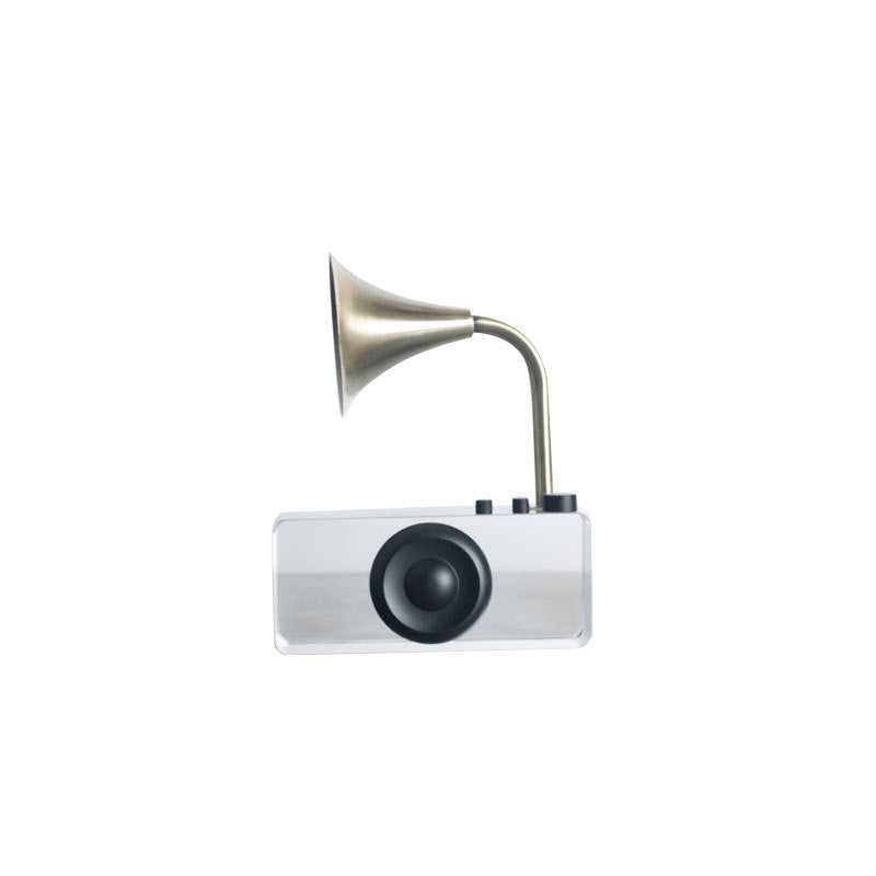 Vintage-Inspired Bluetooth Gramophone Speaker