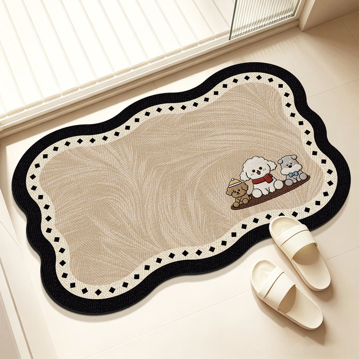 Decorative Bath Mat Kalsten