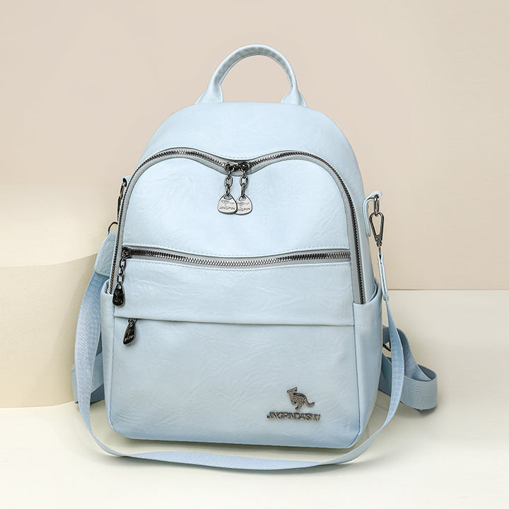 Luxurious Retro Leather Backpack Kalsten