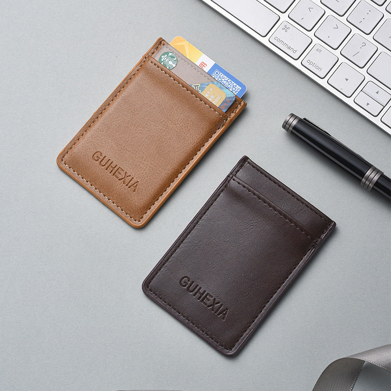 Sleek Leather Card Holder Kalsten