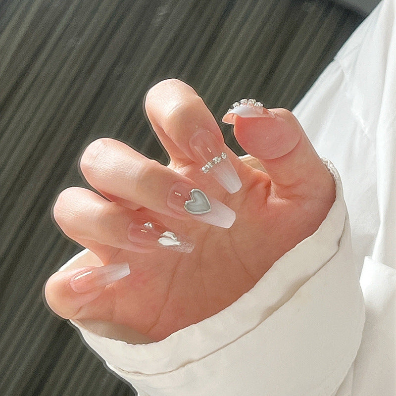 Ombre Press-On Nails with Glossy Finish Kalsten
