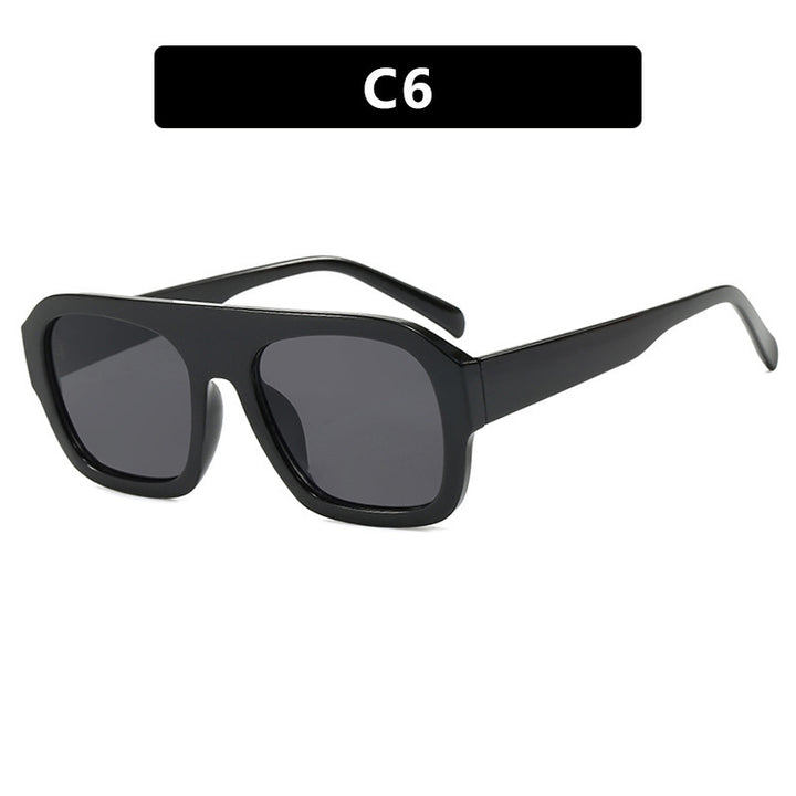 Women's oversized sunglasses with distinctive rectangular frame Kalsten