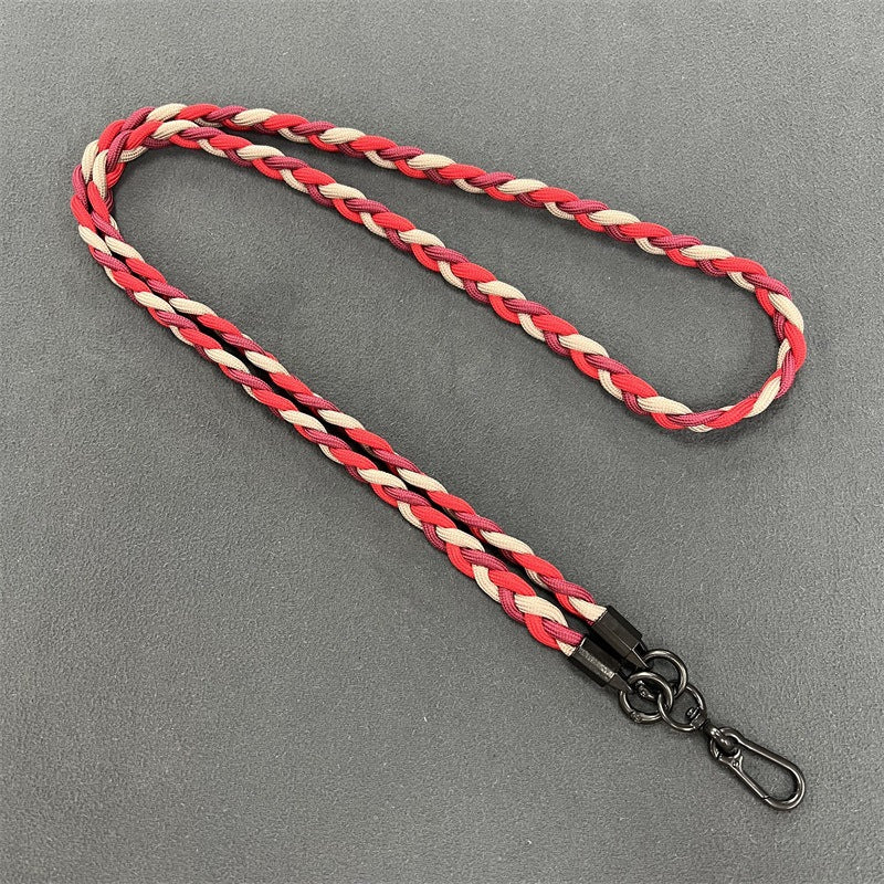 Braided Phone Lanyard with Secure Clips Kalsten