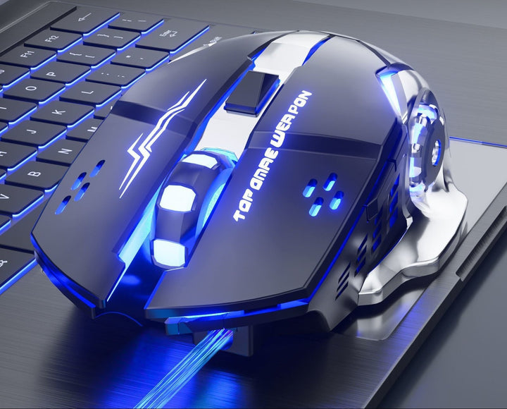 High-Precision Wired Gaming Mouse with Adjustable DPI Kalsten
