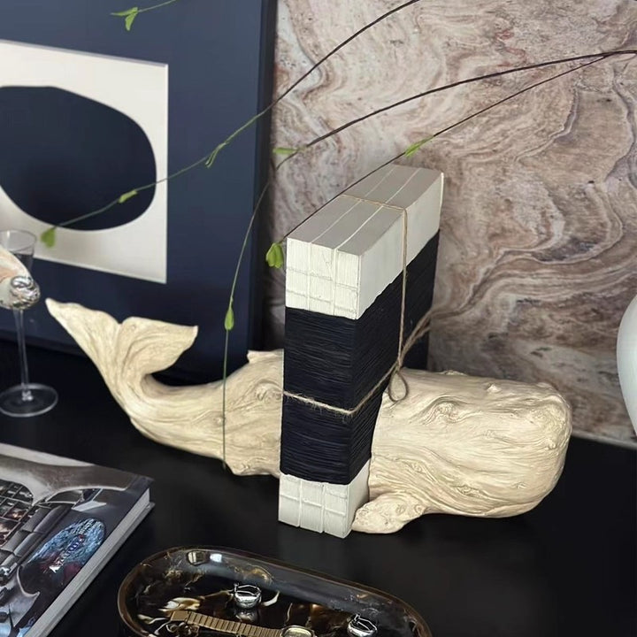 Artistic Whale Sculpture