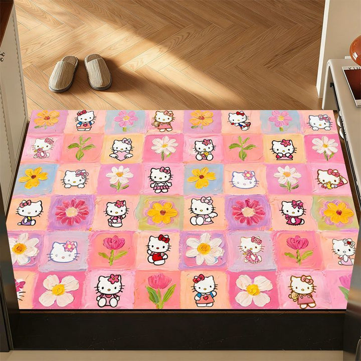 Decorative Floral Area Rug