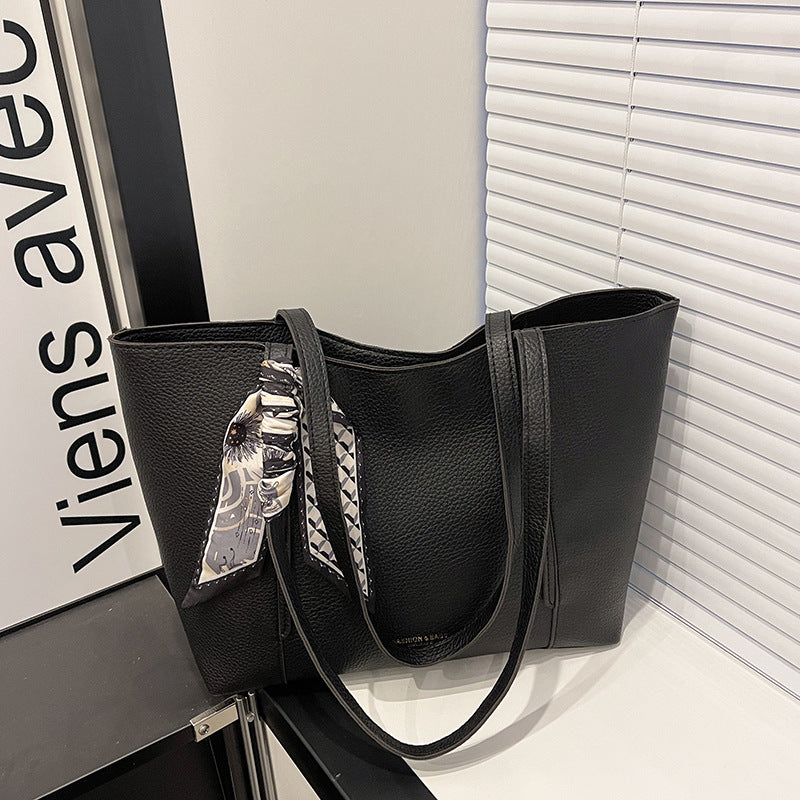 Classic Leather Tote Bag