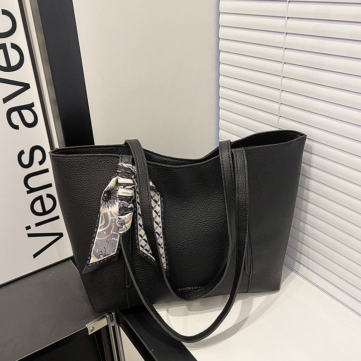 Classic Leather Tote Bag