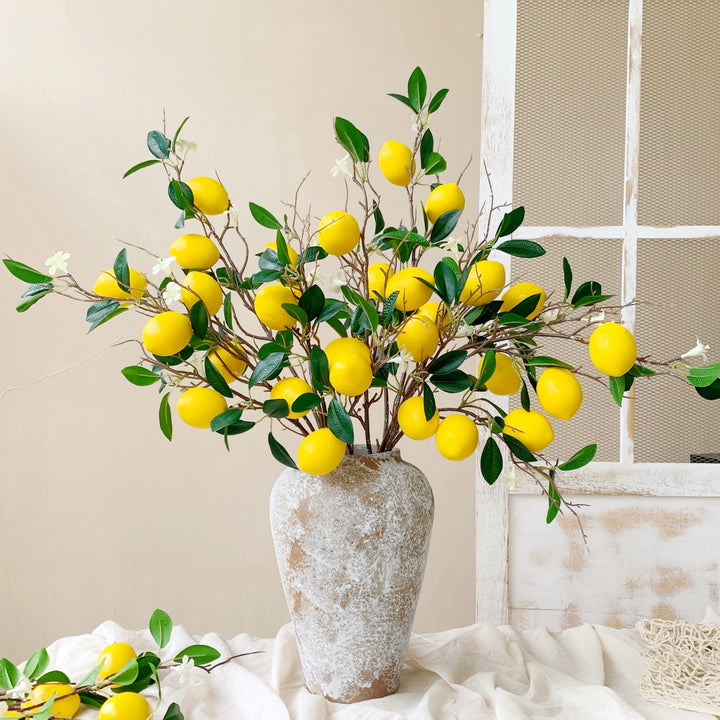 Decorative Lemon Branch Arrangement