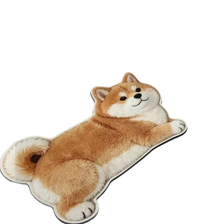 Corgi Shaped Bath Mat