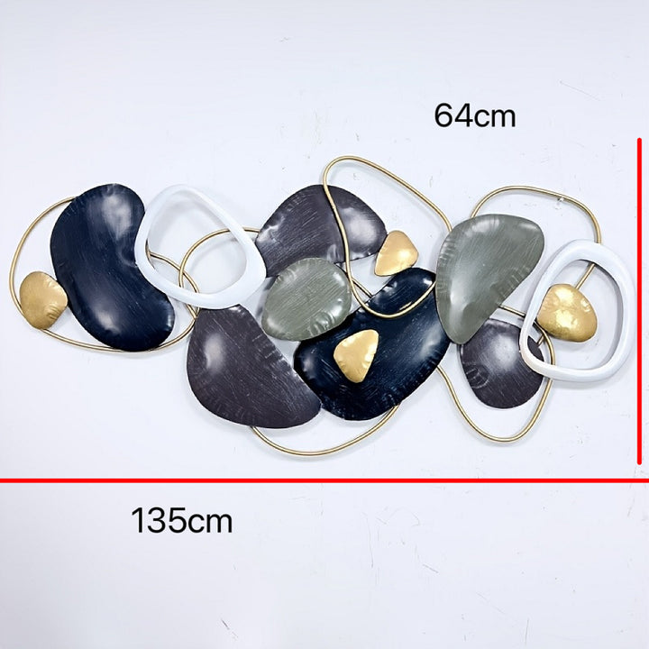 Abstract Metal Wall Sculpture Kalsten