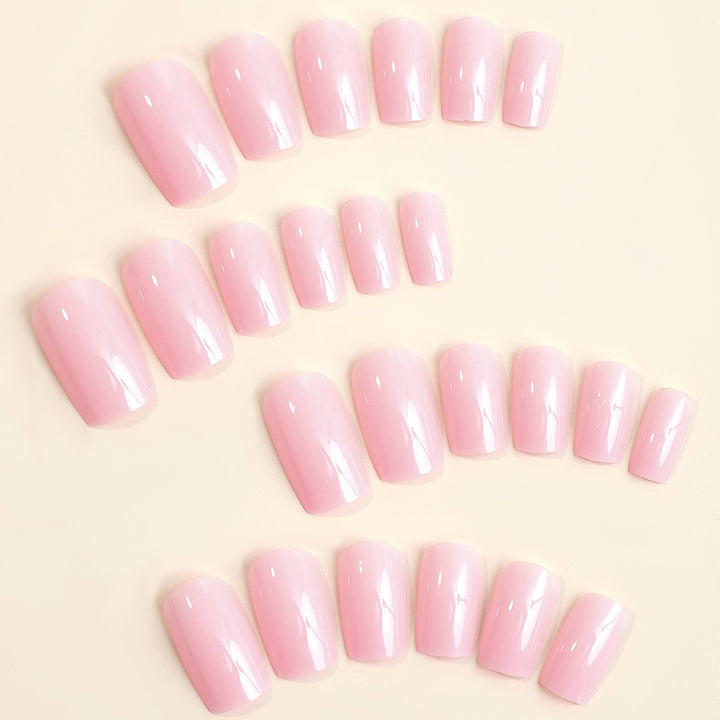 Artificial nail set with high-gloss finish and elegant shape Kalsten