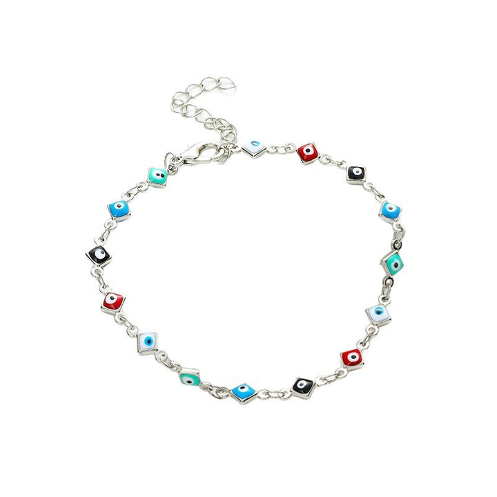 Multi-Colored Evil Eye Bracelet Kalsten