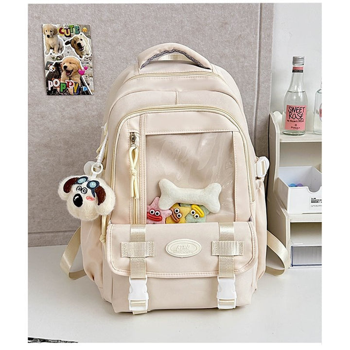 Transparent Window Pet-Friendly Backpack