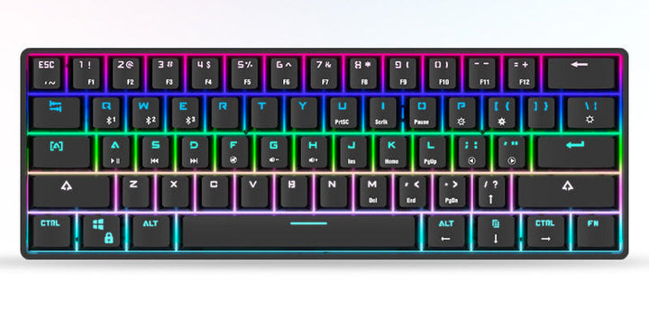RGB Mechanical Gaming Keyboard with Customizable Backlit Effects Kalsten