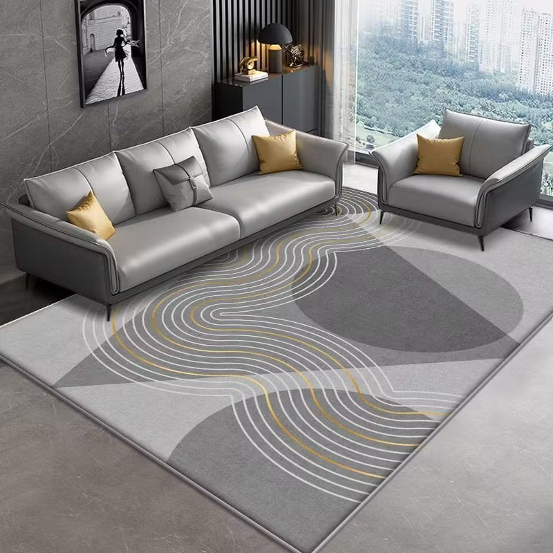 Modern Abstract Area Rug Kalsten