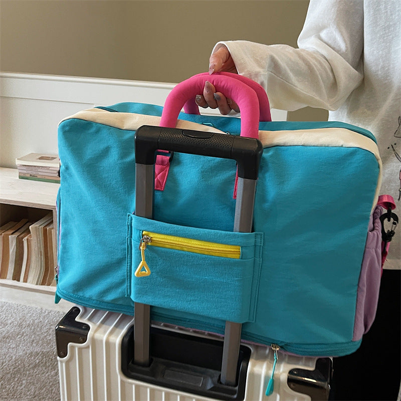 Colorful Multi-Pocket Travel Duffle Bag Kalsten