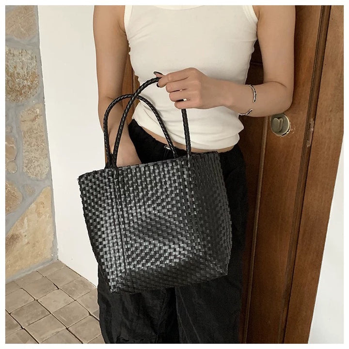 Handmade Tote Bag Made of Woven Material Kalsten