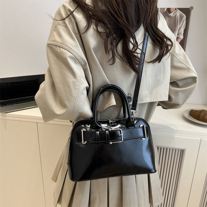 Structured Double Handle Handbag Kalsten