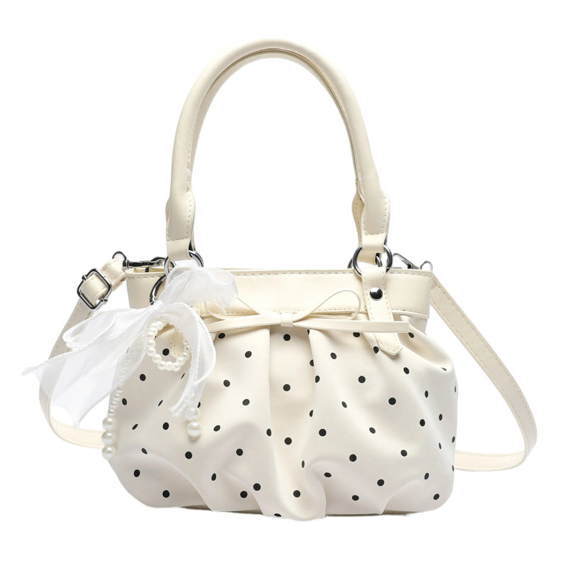 Stylish Polka Dot Handbag