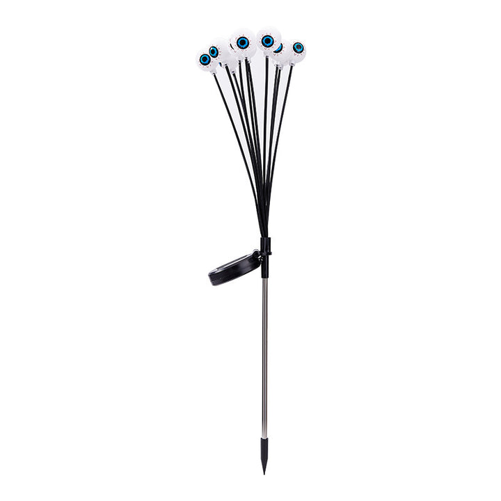 Creepy garden lights with eye motif Kalsten