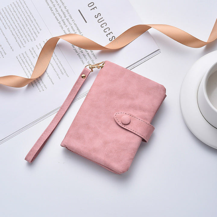 Compact Faux Leather Clutch Wallet Kalsten
