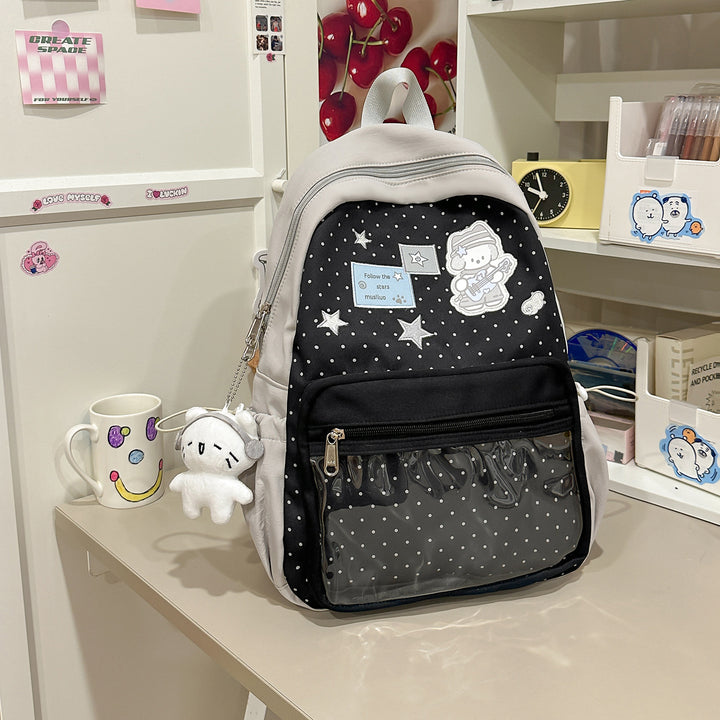 Fun-Themed Illustrated Backpack Kalsten