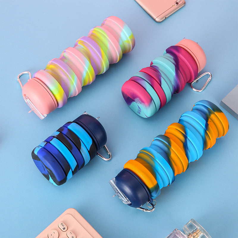Women collapsible silicone water bottle Kalsten